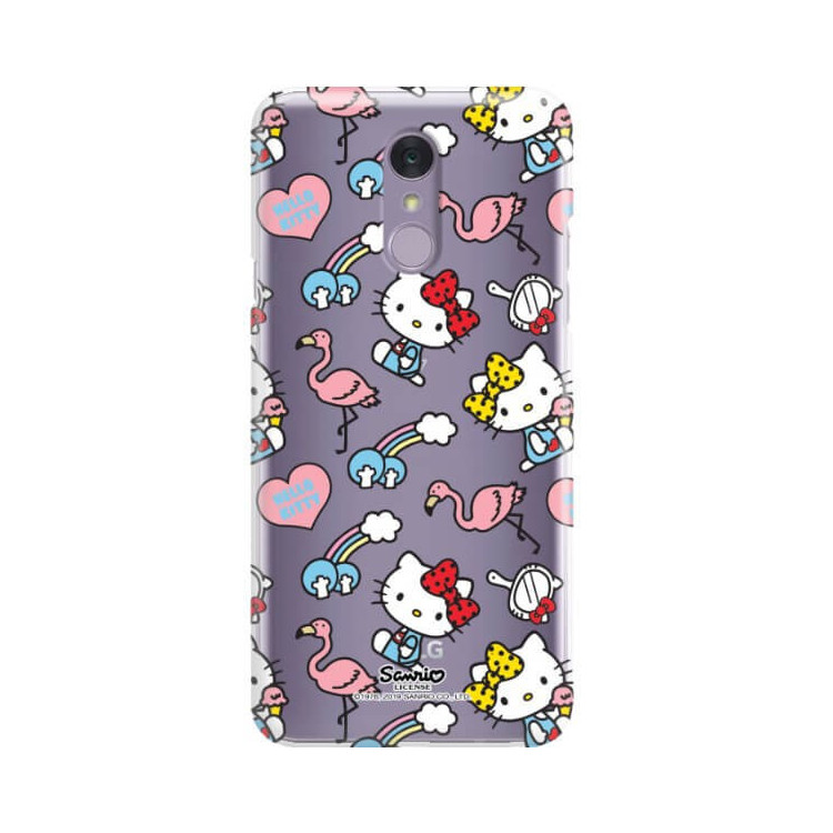 Etui Lg Q7, ST_HELLO-KITTY304 Wzory - FunnyCase