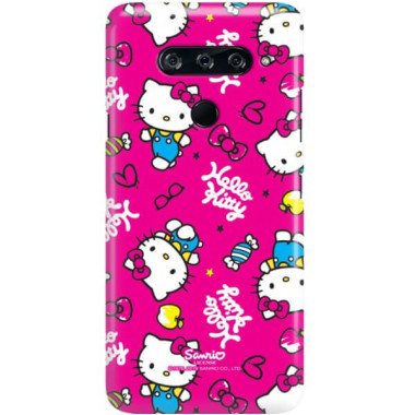 Etui Lg V40, ST_HELLO-KITTY315 Wzory - FunnyCase