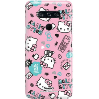 Etui Lg V40, ST_HELLO-KITTY298 Wzory - FunnyCase