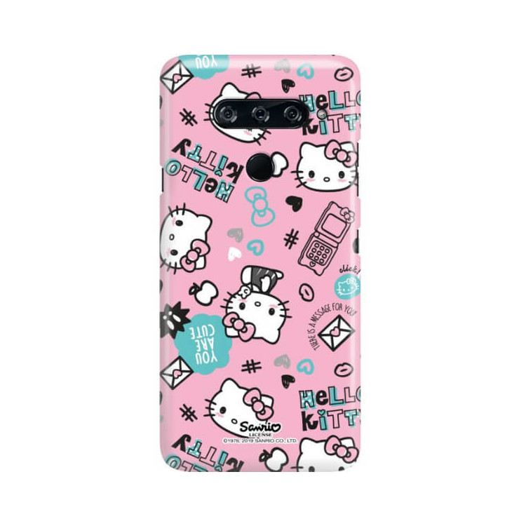 Etui Lg V40, ST_HELLO-KITTY298 Wzory - FunnyCase