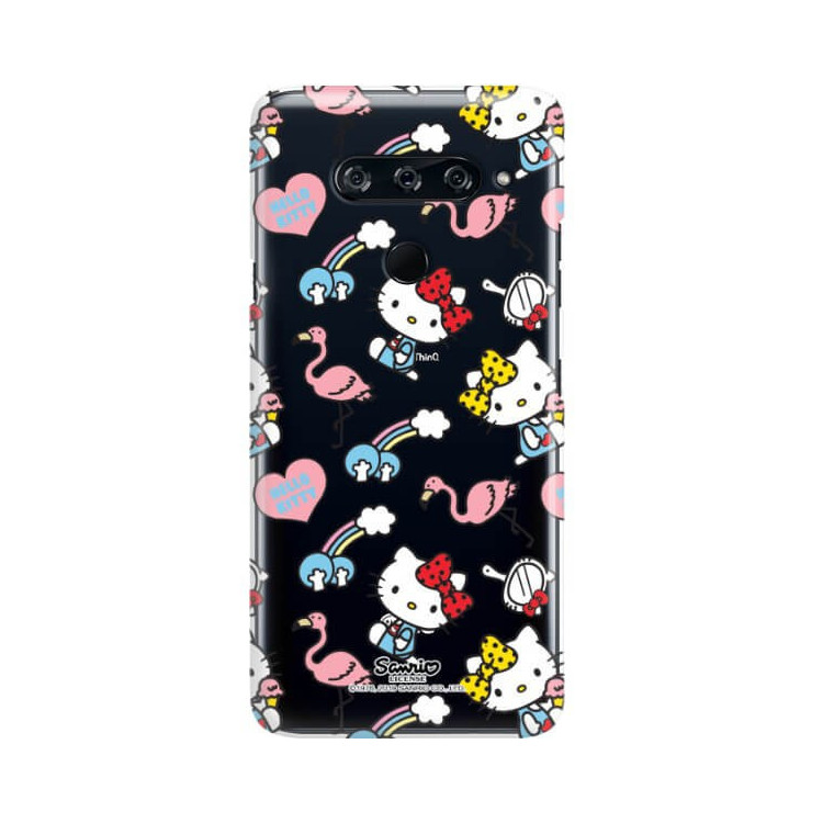 Etui Lg V40, ST_HELLO-KITTY304 Wzory - FunnyCase