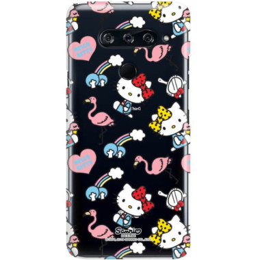 Etui Lg V40, ST_HELLO-KITTY304 Wzory - FunnyCase