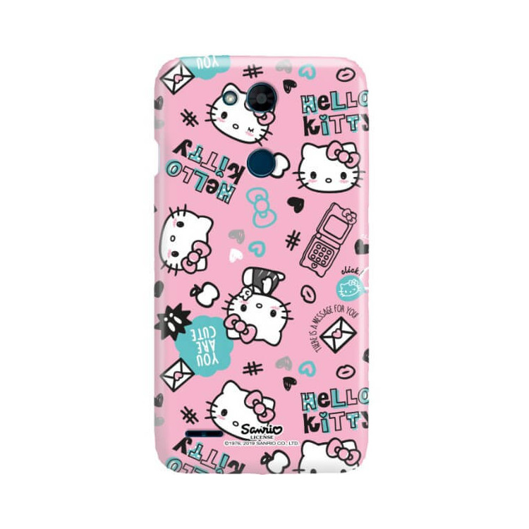 Etui Lg X POWER 3, ST_HELLO-KITTY298 Wzory - FunnyCase