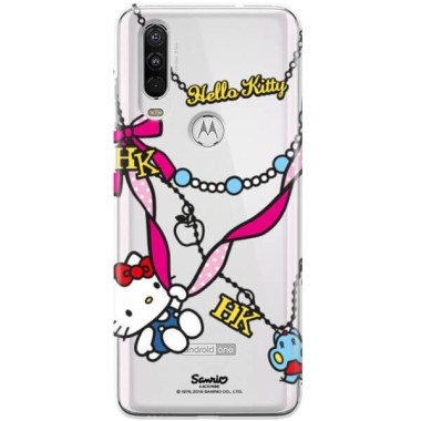 Etui Motorola MOTO ONE ACTION, ST_HELLO-KITTY322 Wzory - FunnyCase