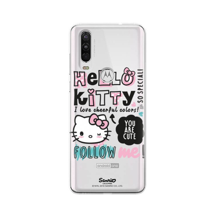 Etui Motorola MOTO ONE ACTION, ST_HELLO-KITTY294 Wzory - FunnyCase