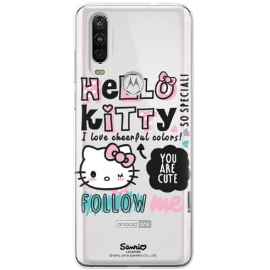 Etui Motorola MOTO ONE ACTION, ST_HELLO-KITTY294 Wzory - FunnyCase