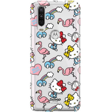 Etui Motorola MOTO ONE ACTION, ST_HELLO-KITTY304 Wzory - FunnyCase