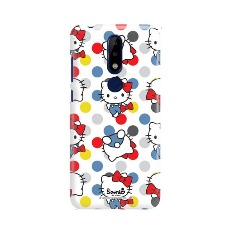 Etui Nokia 5.1 PLUS, ST_HELLO-KITTY288 Wzory - FunnyCase