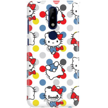 Etui Nokia 5.1 PLUS, ST_HELLO-KITTY288 Wzory - FunnyCase