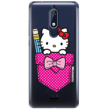 Etui Nokia 5.1, ST_HELLO-KITTY321 Wzory - FunnyCase