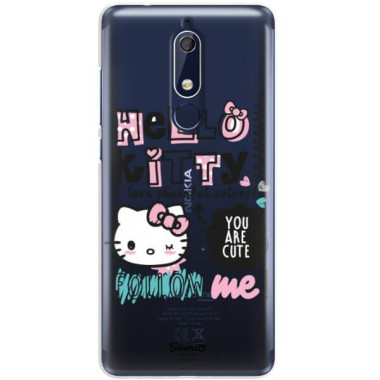 Etui Nokia 5.1, ST_HELLO-KITTY294 Wzory - FunnyCase