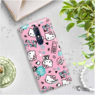 Etui Nokia 5.1, ST_HELLO-KITTY298 Wzory - FunnyCase