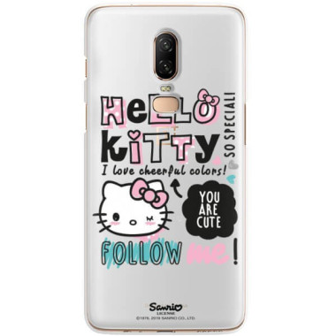 Etui Oneplus 6, ST_HELLO-KITTY294 Wzory - FunnyCase