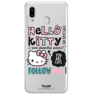 Etui Samsung GALAXY A20E, ST_HELLO-KITTY294 Wzory - FunnyCase