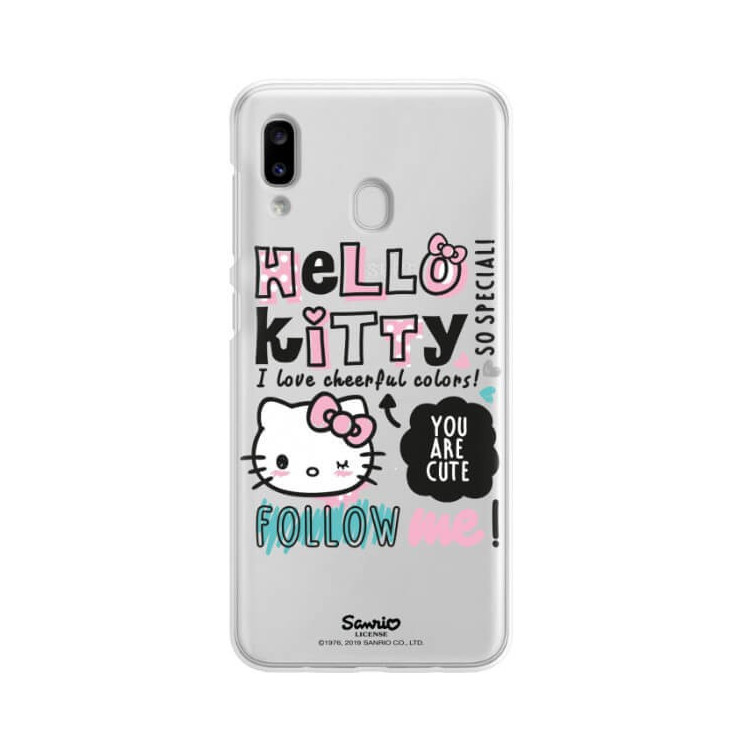 Etui Samsung GALAXY A20E, ST_HELLO-KITTY294 Wzory - FunnyCase