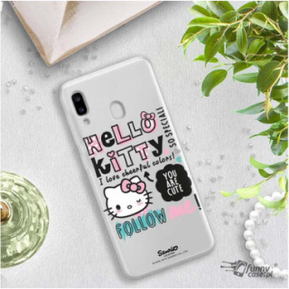 Etui Samsung GALAXY A20E, ST_HELLO-KITTY294 Wzory - FunnyCase