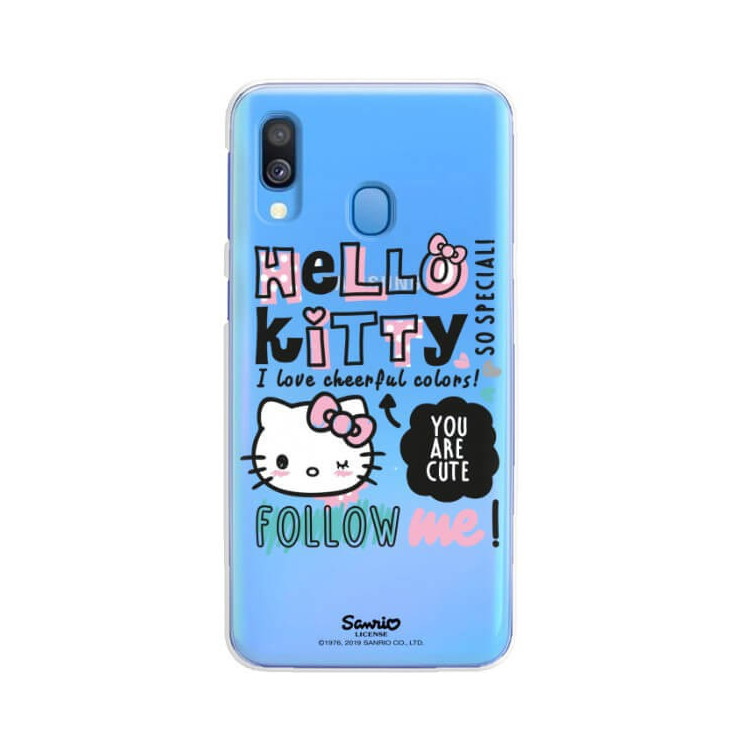 Etui Samsung GALAXY A40, ST_HELLO-KITTY294 Wzory - FunnyCase