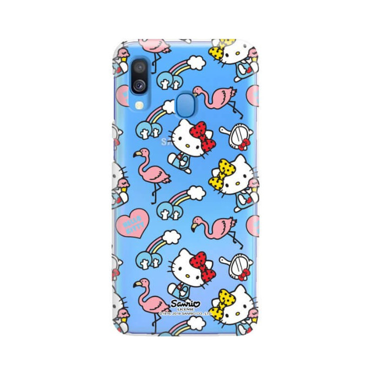 Etui Samsung GALAXY A40, ST_HELLO-KITTY304 Wzory - FunnyCase