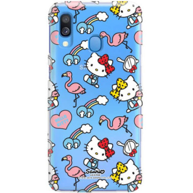 Etui Samsung GALAXY A40, ST_HELLO-KITTY304 Wzory - FunnyCase