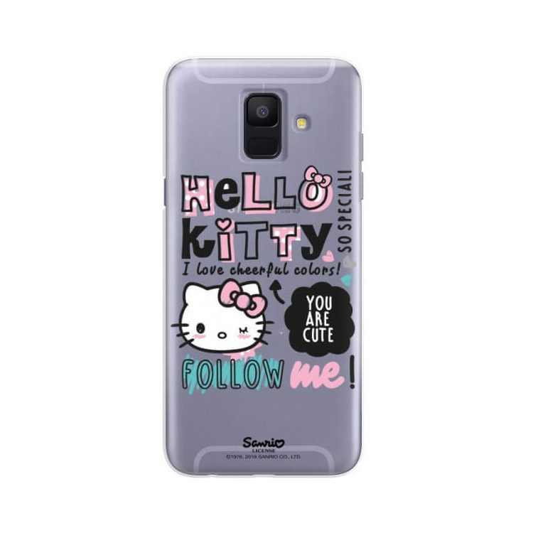 Etui Samsung GALAXY A6 2018, ST_HELLO-KITTY294 Wzory - FunnyCase