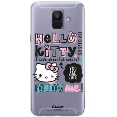 Etui Samsung GALAXY A6 2018, ST_HELLO-KITTY294 Wzory - FunnyCase