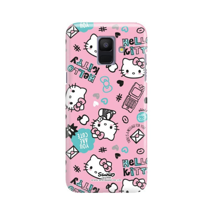 Etui Samsung GALAXY A6 2018, ST_HELLO-KITTY298 Wzory - FunnyCase