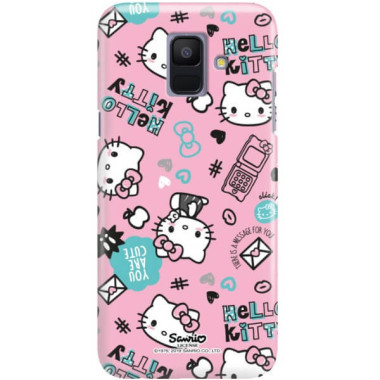 Etui Samsung GALAXY A6 2018, ST_HELLO-KITTY298 Wzory - FunnyCase