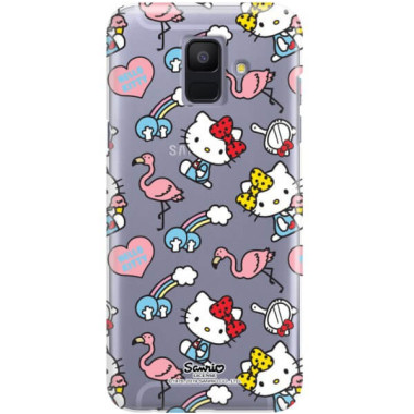 Etui Samsung GALAXY A6 2018, ST_HELLO-KITTY304 Wzory - FunnyCase