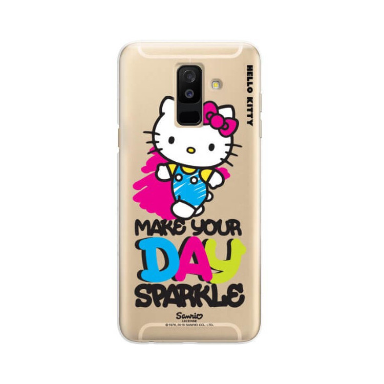 Etui Samsung GALAXY A6 PLUS 2018, ST_HELLO-KITTY282 Wzory - FunnyCase