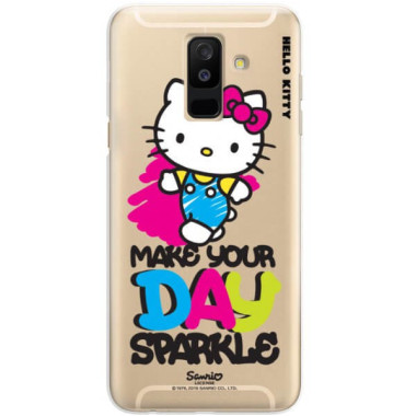 Etui Samsung GALAXY A6 PLUS 2018, ST_HELLO-KITTY282 Wzory - FunnyCase