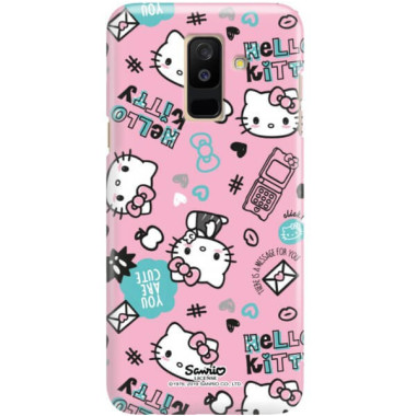 Etui Samsung GALAXY A6 PLUS 2018, ST_HELLO-KITTY298 Wzory - FunnyCase