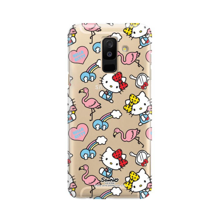 Etui Samsung GALAXY A6 PLUS 2018, ST_HELLO-KITTY304 Wzory - FunnyCase