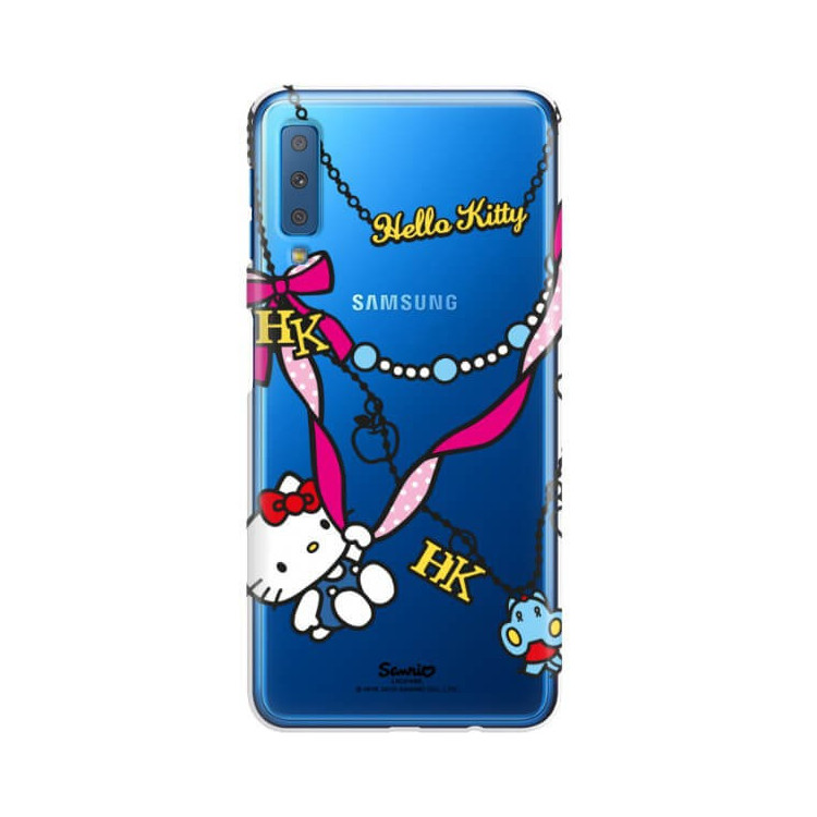 Etui Samsung GALAXY A7 2018, ST_HELLO-KITTY322 Wzory - FunnyCase