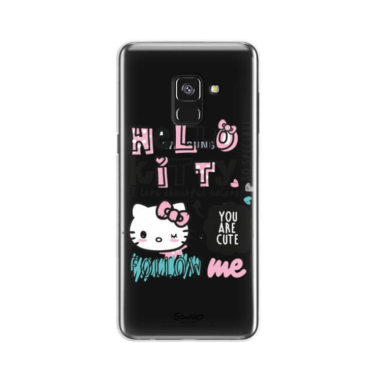 Etui Samsung GALAXY A8 2018 / A5 2018, ST_HELLO-KITTY294 Wzory - FunnyCase