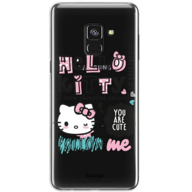 Etui Samsung GALAXY A8 2018 / A5 2018, ST_HELLO-KITTY294 Wzory - FunnyCase