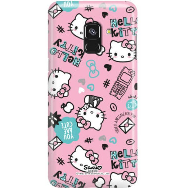 Etui Samsung GALAXY A8 2018 / A5 2018, ST_HELLO-KITTY298 Wzory - FunnyCase