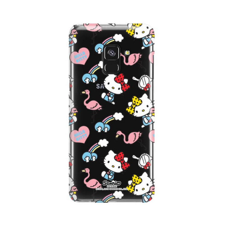 Etui Samsung GALAXY A8 2018 / A5 2018, ST_HELLO-KITTY304 Wzory - FunnyCase