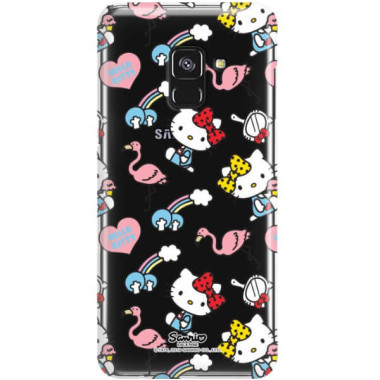 Etui Samsung GALAXY A8 2018 / A5 2018, ST_HELLO-KITTY304 Wzory - FunnyCase