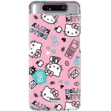 Etui Samsung GALAXY A80, ST_HELLO-KITTY298 Wzory - FunnyCase