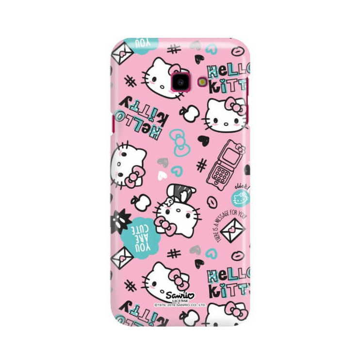 Etui Samsung GALAXY J4 PLUS 2018, ST_HELLO-KITTY298 Wzory - FunnyCase