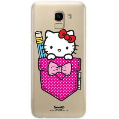 Etui Samsung GALAXY J6 2018, ST_HELLO-KITTY321 Wzory - FunnyCase