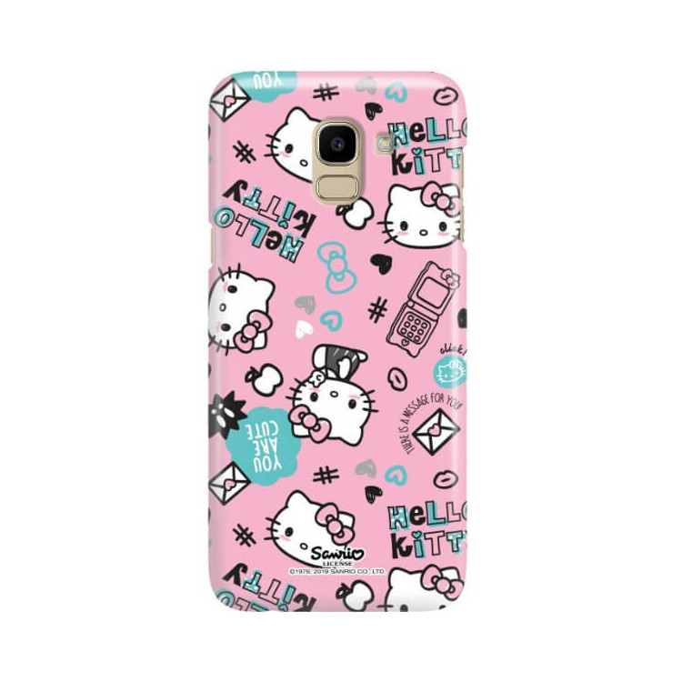 Etui Samsung GALAXY J6 2018, ST_HELLO-KITTY298 Wzory - FunnyCase