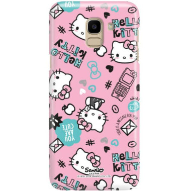 Etui Samsung GALAXY J6 2018, ST_HELLO-KITTY298 Wzory - FunnyCase