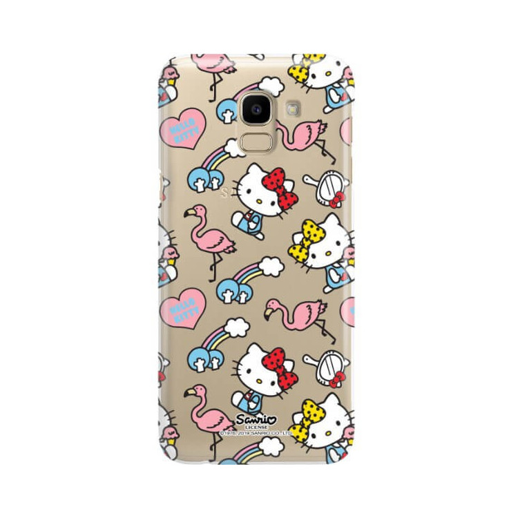 Etui Samsung GALAXY J6 2018, ST_HELLO-KITTY304 Wzory - FunnyCase