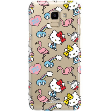 Etui Samsung GALAXY J6 2018, ST_HELLO-KITTY304 Wzory - FunnyCase