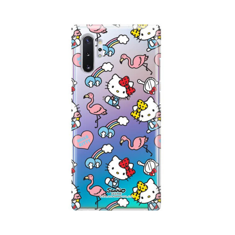 Etui Samsung GALAXY NOTE 10 PLUS, ST_HELLO-KITTY304 Wzory - FunnyCase