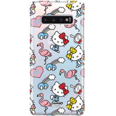 Etui Samsung GALAXY S10 PLUS, ST_HELLO-KITTY304 Wzory - FunnyCase