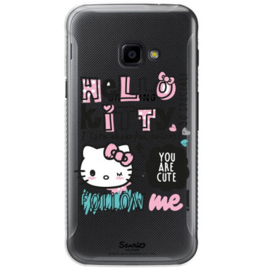 Etui Samsung GALAXY XCOVER 4, ST_HELLO-KITTY294 Wzory - FunnyCase