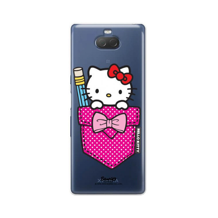 Etui Sony XPERIA 10, ST_HELLO-KITTY321 Wzory - FunnyCase