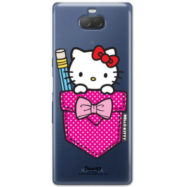 Etui Sony XPERIA 10, ST_HELLO-KITTY321 Wzory - FunnyCase